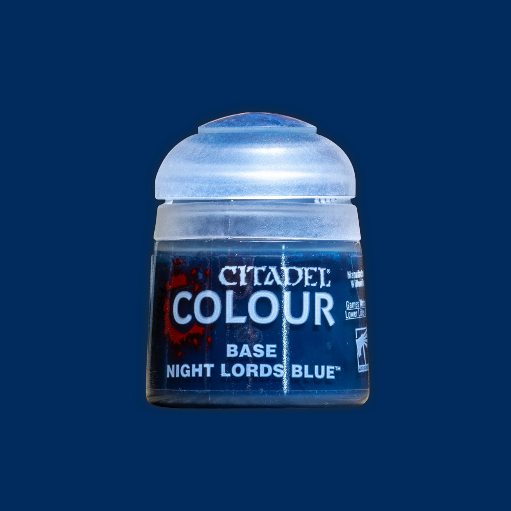 CITADEL COLOUR BASE: NIGHT LORDS BLUE