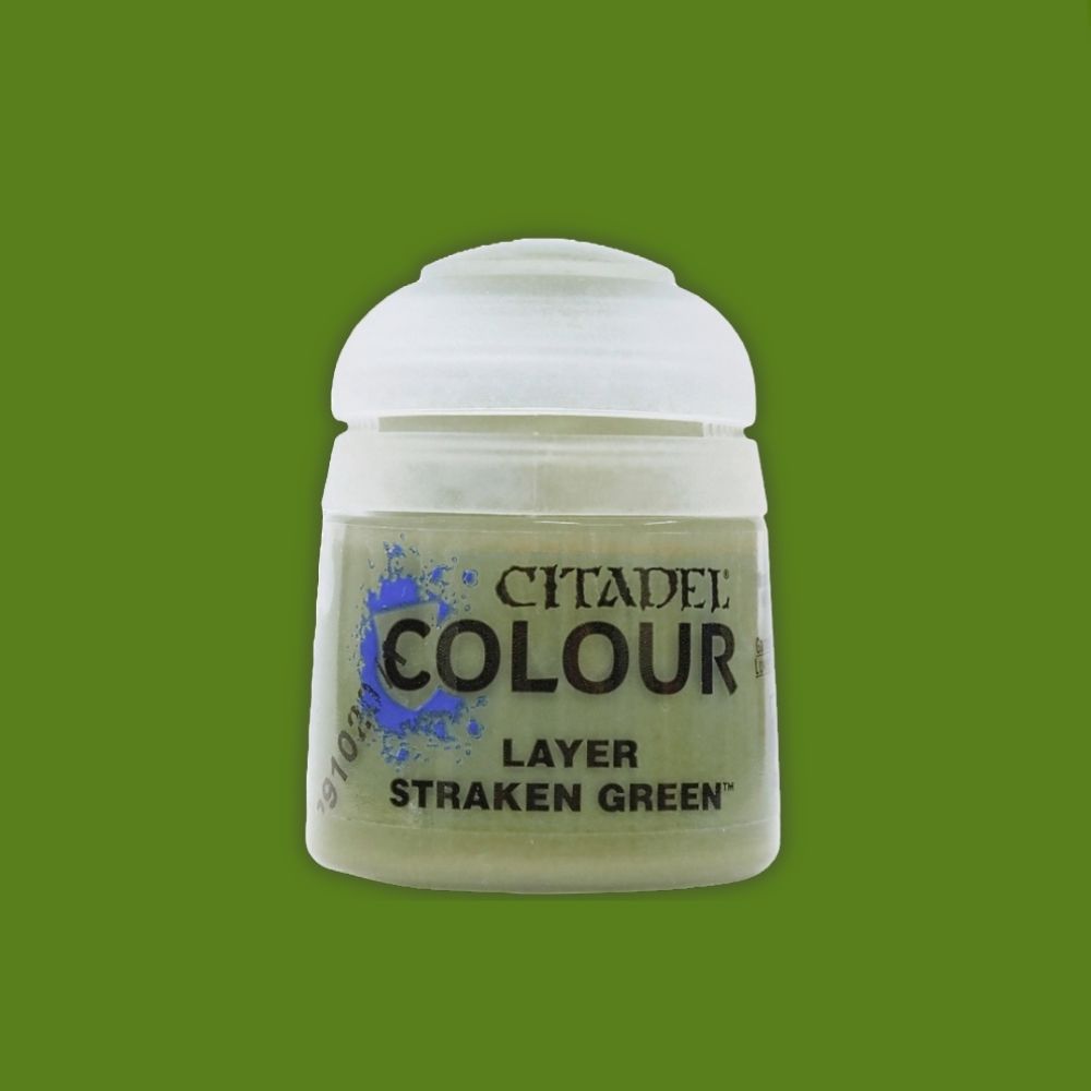 CITADEL COLOUR LAYER: STRAKEN GREEN