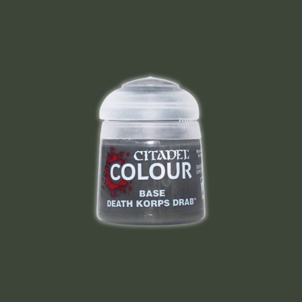 CITADEL COLOUR BASE: DEATH KORPS DRAB