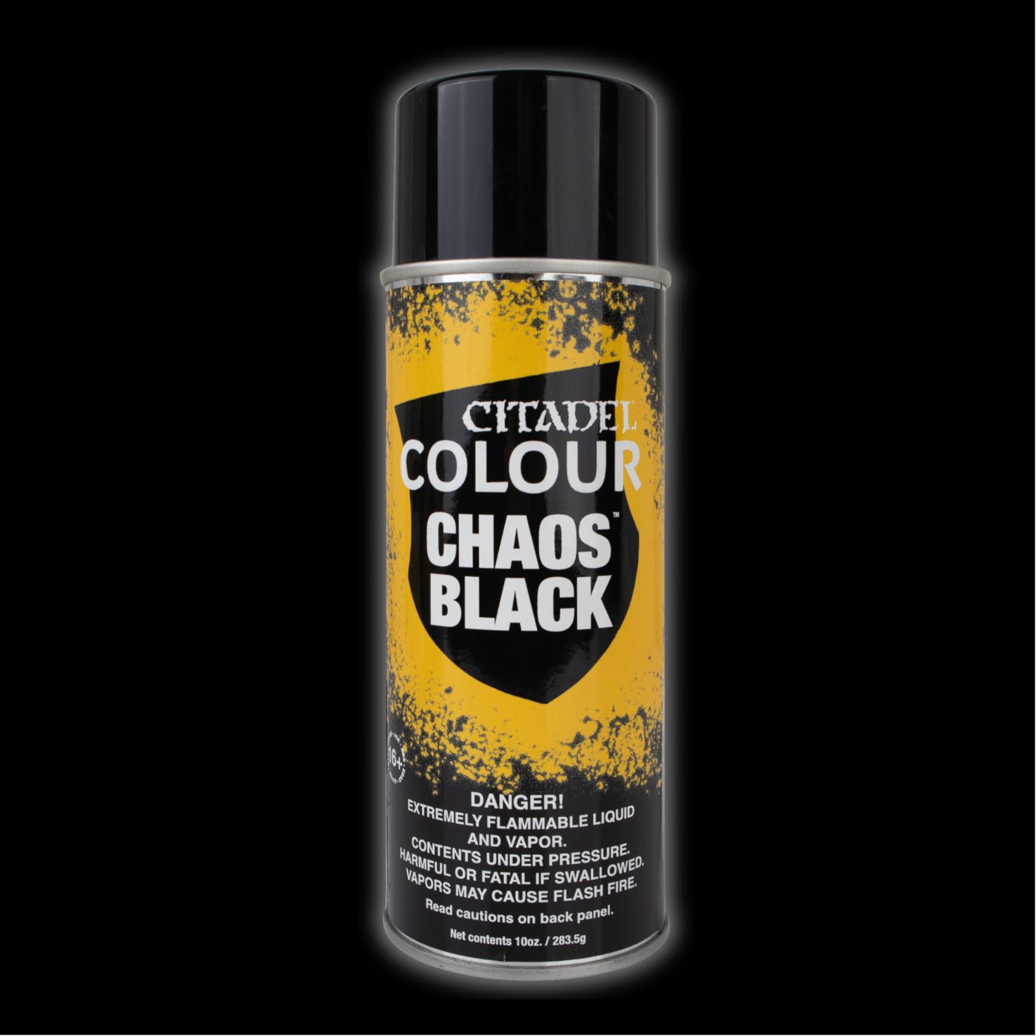 CITADEL COLOUR SPRAY: CHAOS BLACK