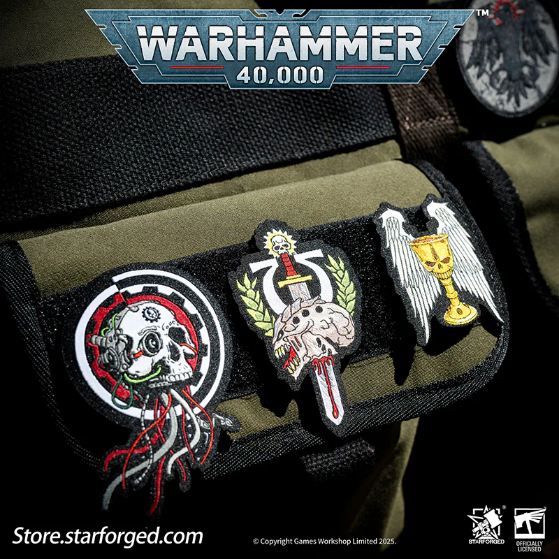 (STARFORGED) Warhammer 40K Patch: Space Marines Tactical Marks Set-1775993014-s26x7.webp