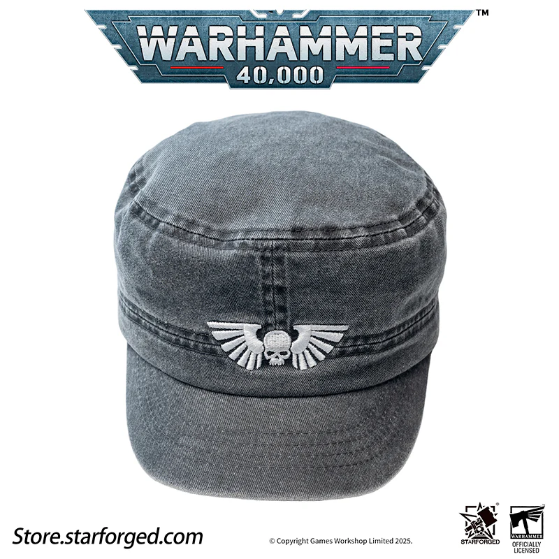 (STARFORGED) Astra Militarum Cap - Worn Black-1775996210-tKn2n.webp