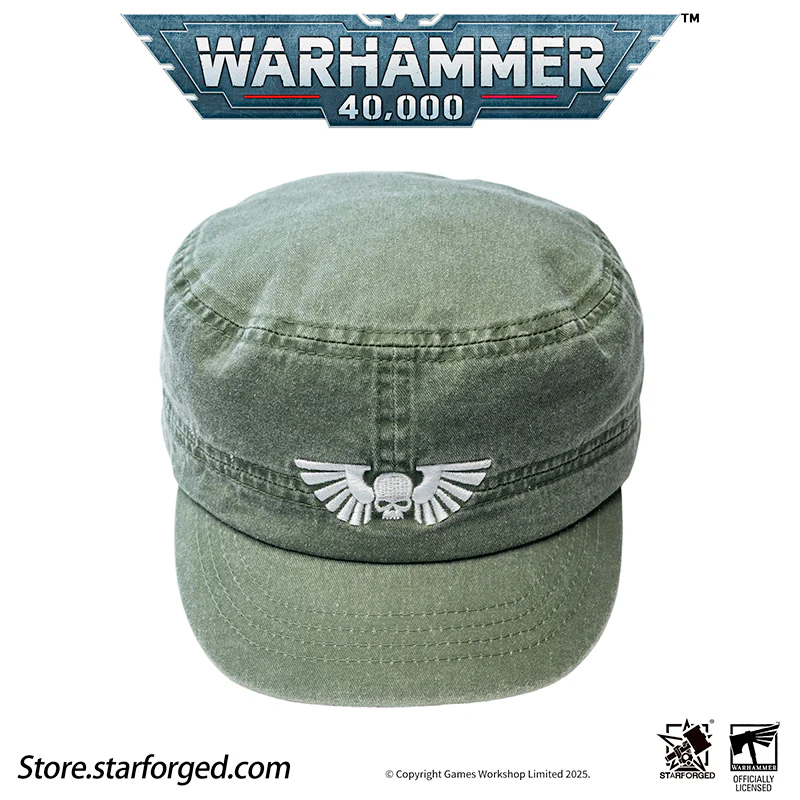 (STARFORGED) Astra Militarum Cap - Worn Olive Green-1775996324-Skpqz.webp