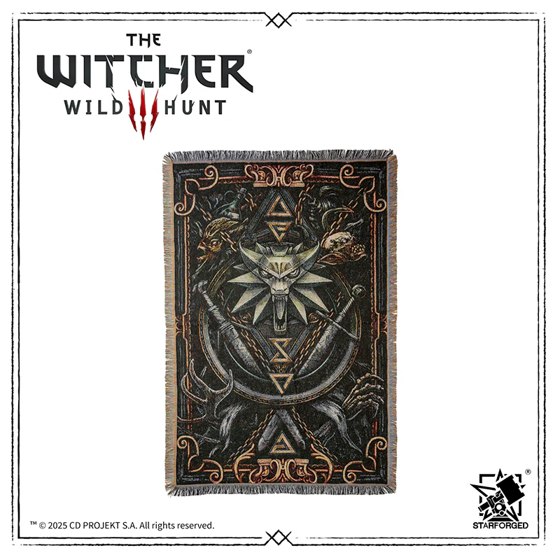 (STARFORGED) Witcher3 Themed Blanket:  The Protection of Kaer Morhen