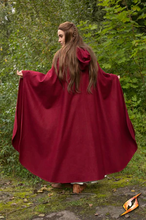 (Epic Armoury) Cape Godfrey Wool - Dark Red - L/XL-1779876424-6m22d.webp