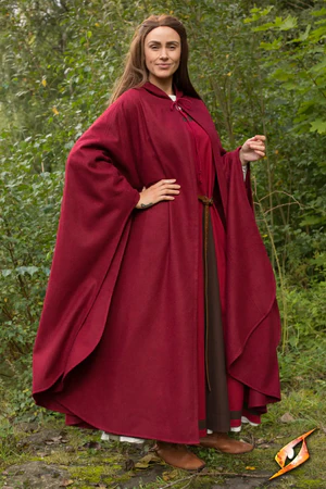 (Epic Armoury) Cape Godfrey Wool - Dark Red - L/XL-1779876425-MNSk1.webp