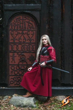 (Epic Armoury) Bracers Warrior - Black/Red - M