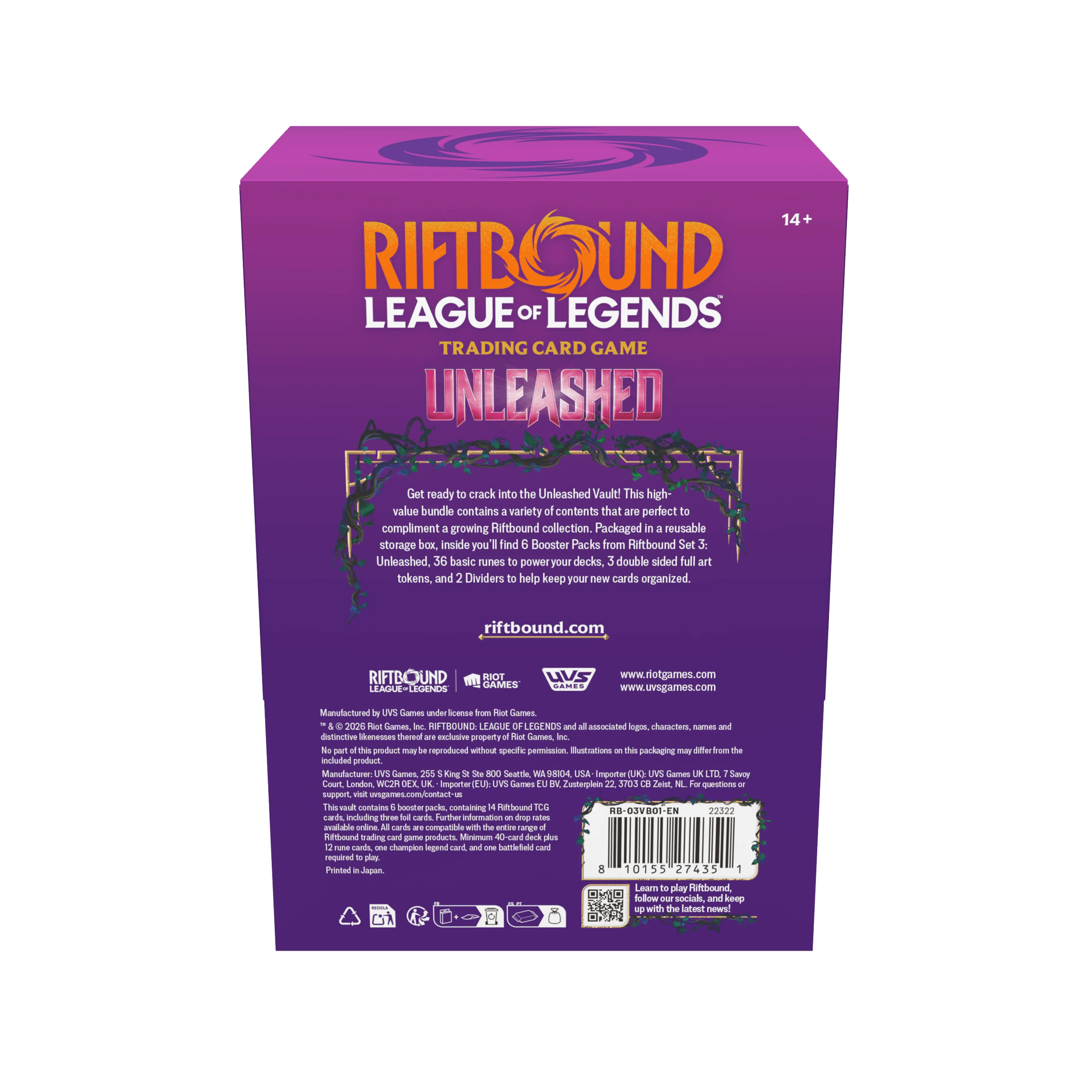 Riftbound: League of Legends TCG Unleashed Vault Bundle-1779877800-HGvUd.webp
