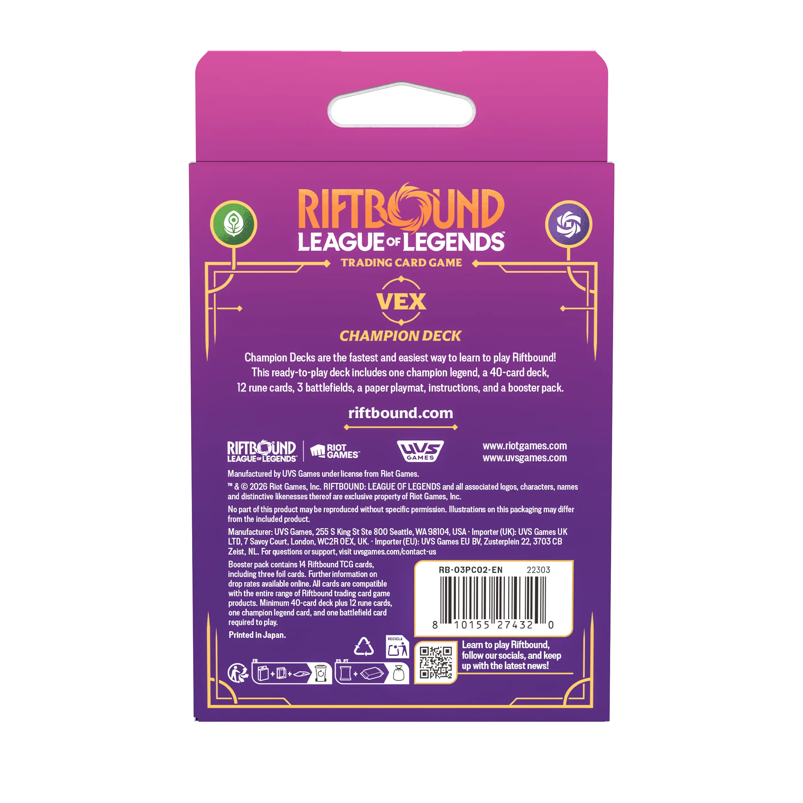 Riftbound: League of Legends TCG Unleashed Champion Vex Display-1779878409-VCTeQ.webp