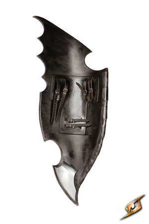 (Epic Armoury) Foam: Eventide Shield - Black/Grey - Large - 128 x 53cm-1779878501-f78DC.webp