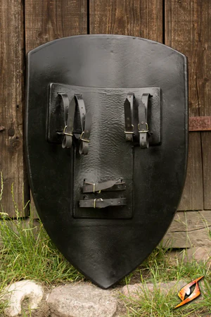 (Epic Armoury) Foam: Lion Shield - White/Gold-1779878675-phylM.webp