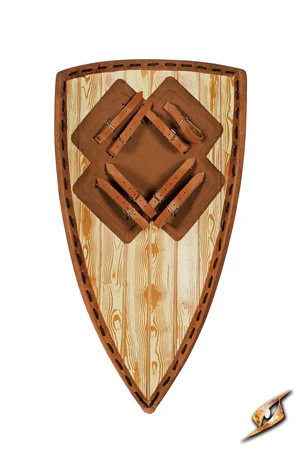 (Epic Armoury) Heater Shield - White/Red - 55x 92cm-1779878840-aiBDJ.webp