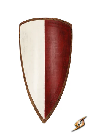 (Epic Armoury) Heater Shield - White/Red - 55x 92cm-1779878842-FTsES.webp