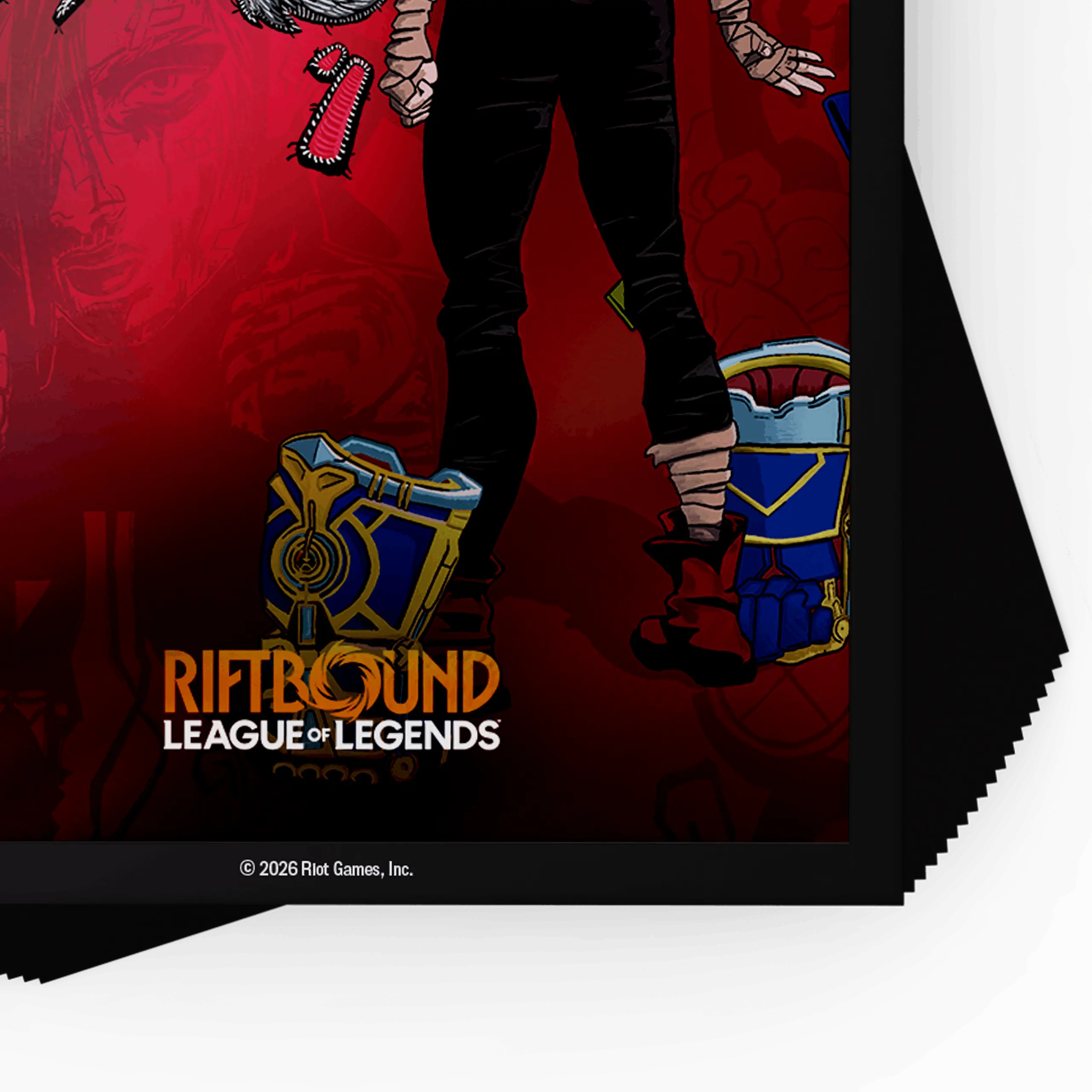 Riftbound: League of Legends TCG Unleashed Sleeves - Vi, Piltover Enforcer Art-1779879174-eh1xK.webp