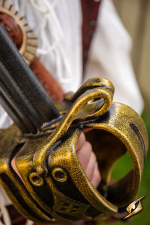 (Epic Armoury) Foam: Broad Sword - Gold/Steel - 100cm-1779880510-AEsrZ.webp