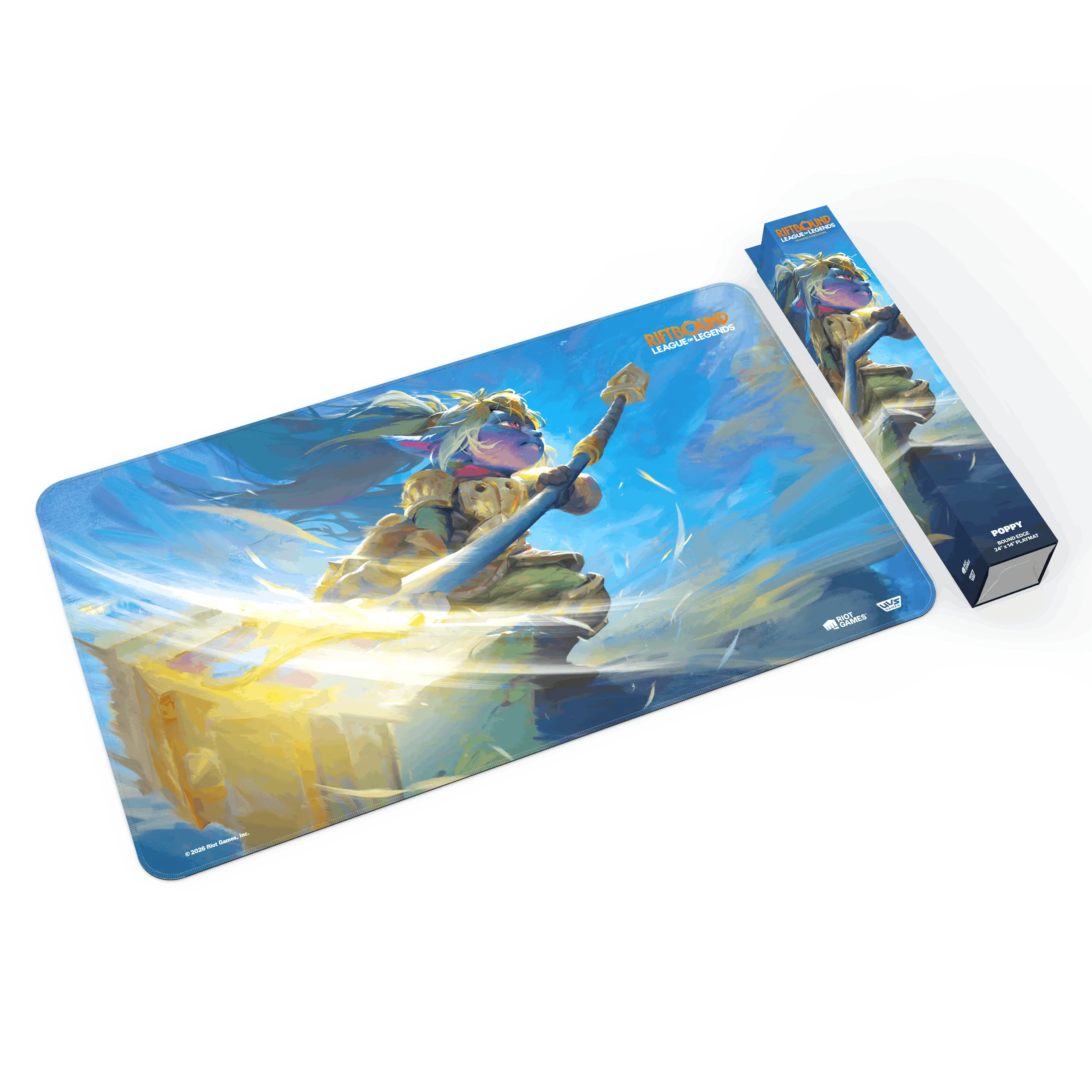 Riftbound: League of Legends TCG - Poppy, Keeper of the Hammer Playmat-1779898466-a9ziv.webp