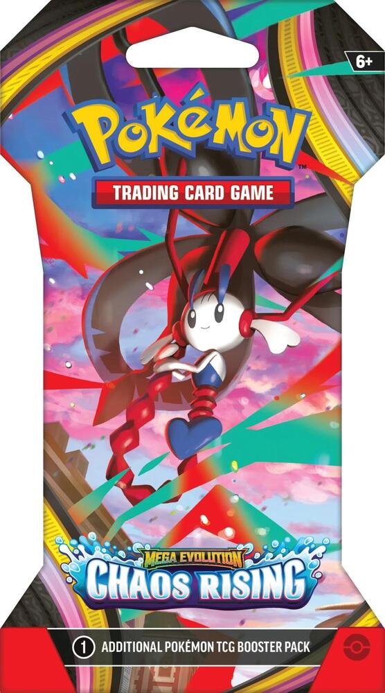 Pokemon TCG: Mega Evolution - Chaos Rising 1 Pack Booster