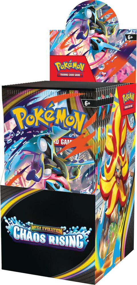Pokemon TCG: Mega Evolution - Chaos Rising  18 Pack Booster Box