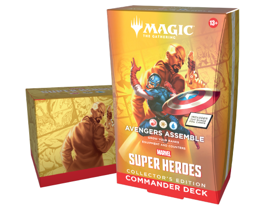 (PRE ORDER) Magic: The Gathering - Marvel Super Heroes Commander Deck AVENGERS ASSMBLE (Collectors Edition)