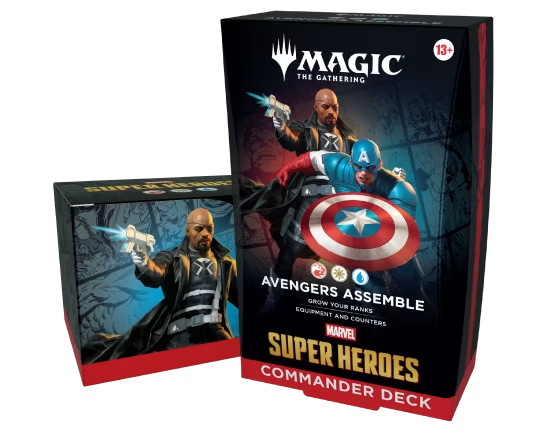 (PRE ORDER) Magic: The Gathering - Marvel Super Heroes Commander Deck AVENGERS ASSMBLE