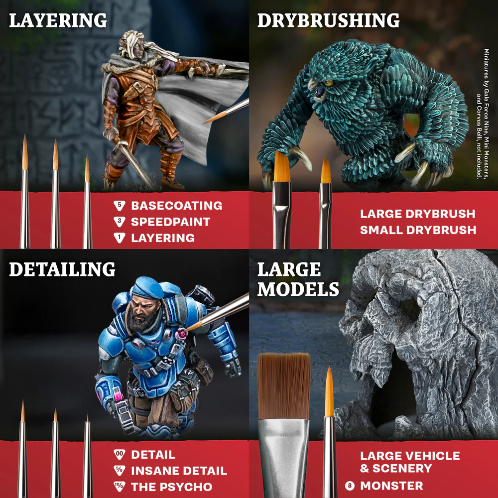 The Army Painter : Mega Brush Set-1780927097-ppCha.webp