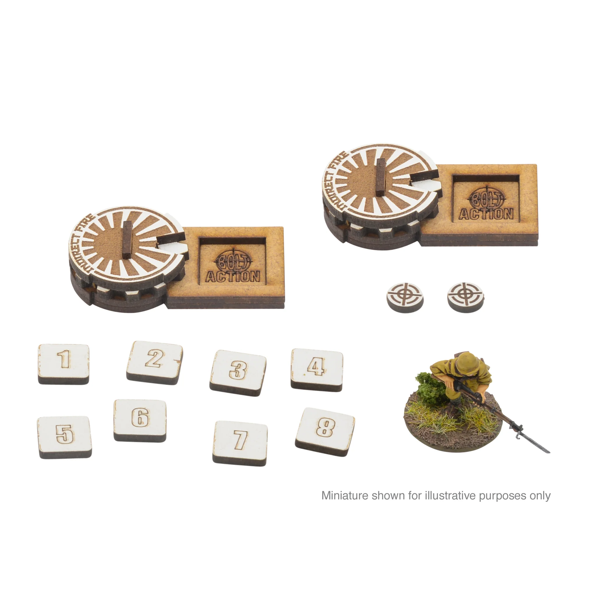 Bolt Action MDF Artillery Zeroing In Markers - Japan-1781018785-M2L2R.webp