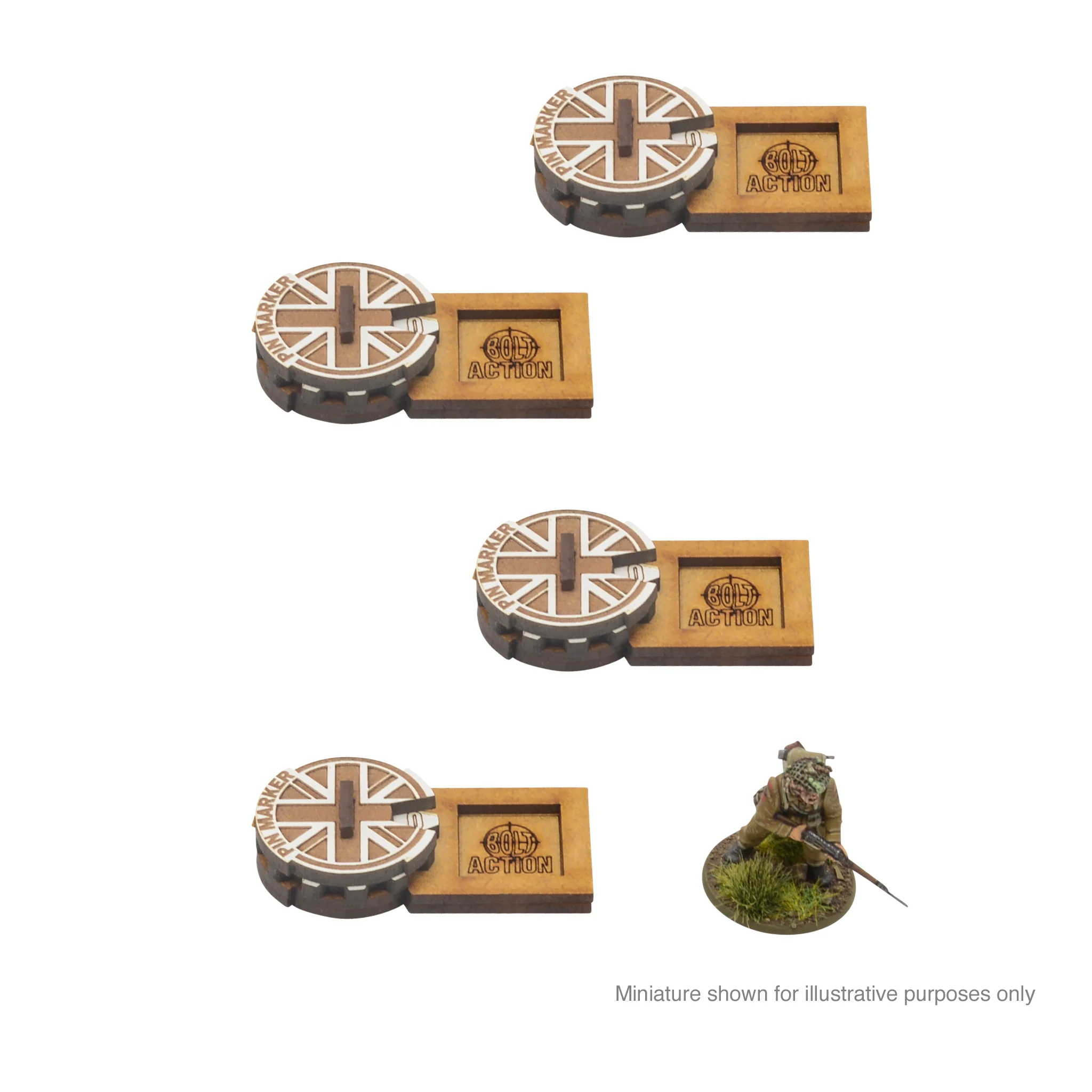 Bolt Action MDF Unit Pin Markers - Great Britain-1781018952-CSPkV.webp