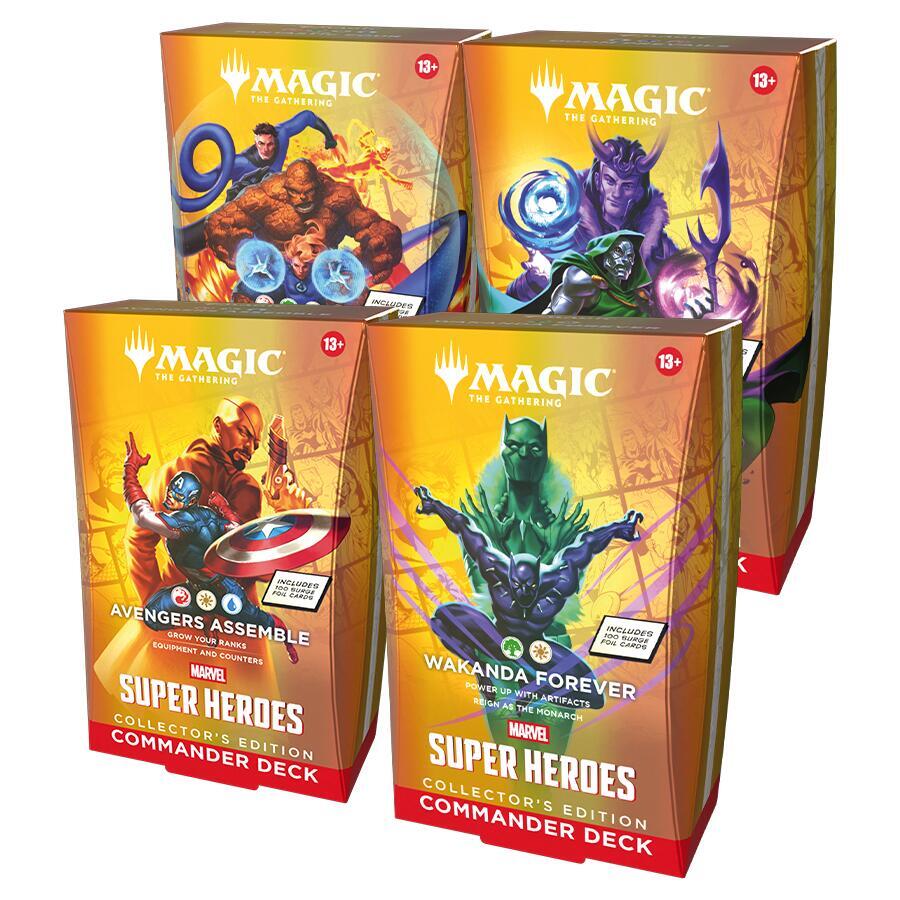 Magic: The Gathering - Marvel Super Heroes Commander Deck (Collectors Edition)