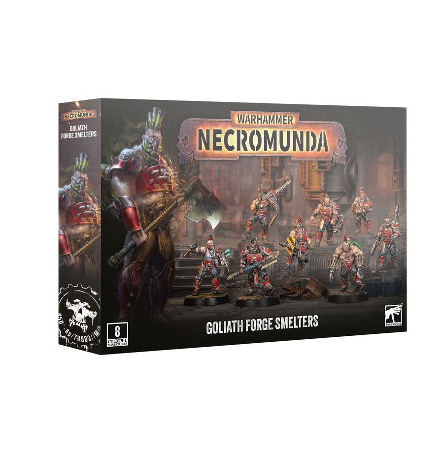 (PRE ORDER) NECROMUNDA: GOLIATH FORGE SMELTERS