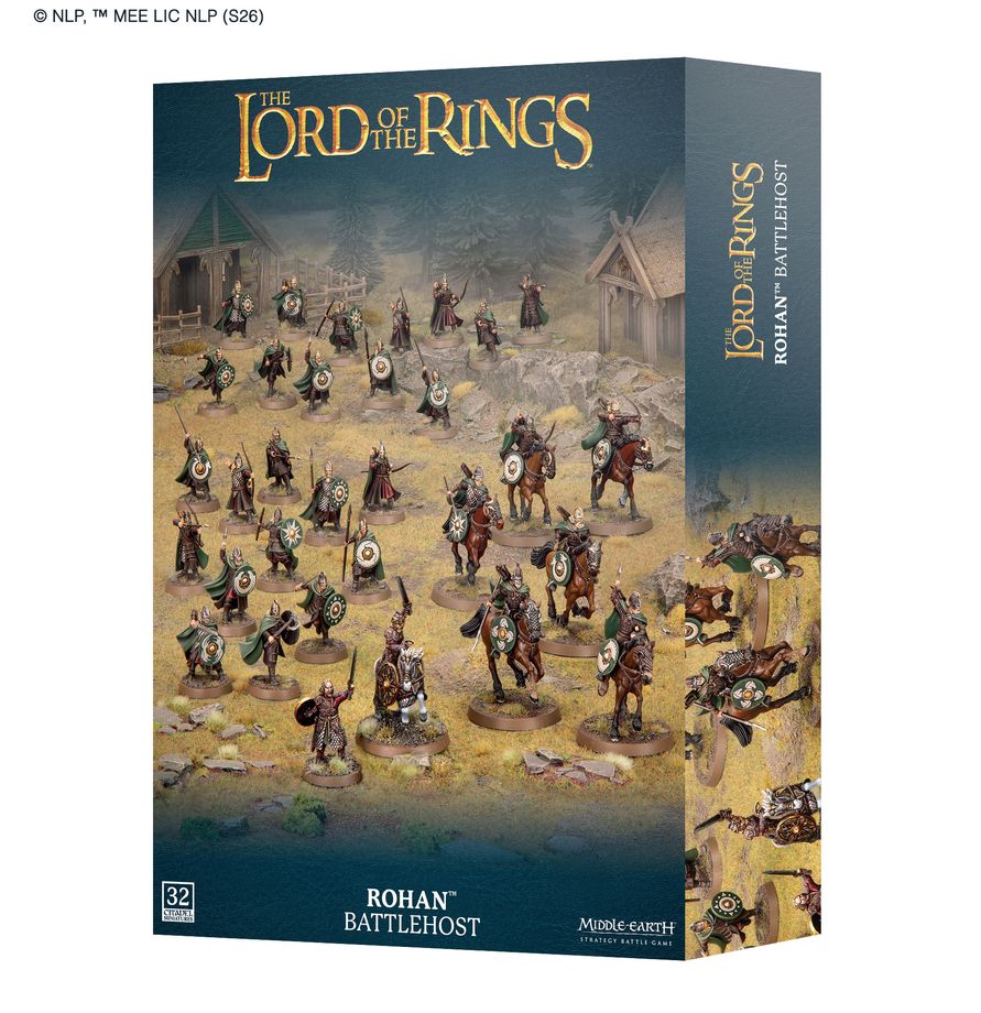 (PRE ORDER) MIDDLE-EARTH SBG: ROHAN BATTLEHOST